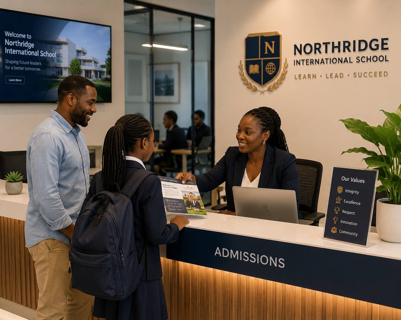 Education admissions modernization example