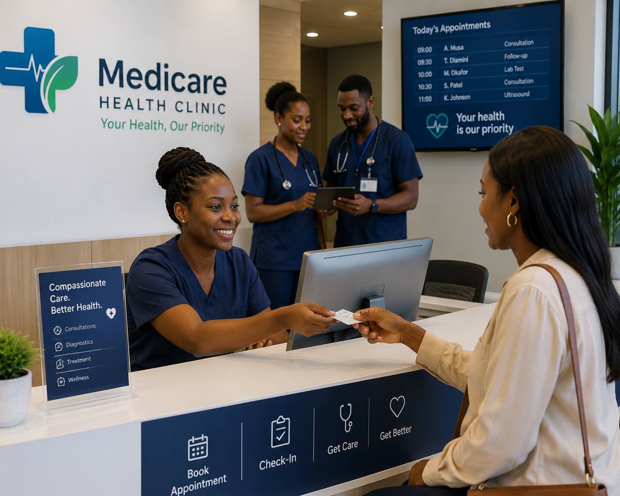 Healthcare patient journey modernization example